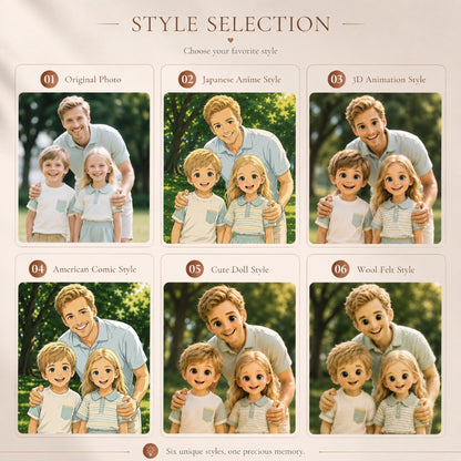 Personalized Aluminum Photo Print with Wooden Stand, Available in 7-Inch and 8-Inch Sizes